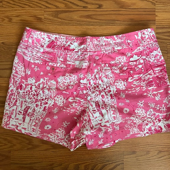Lilly Pulitzer pink Callahan Women's Shorts - Picture 2 of 6